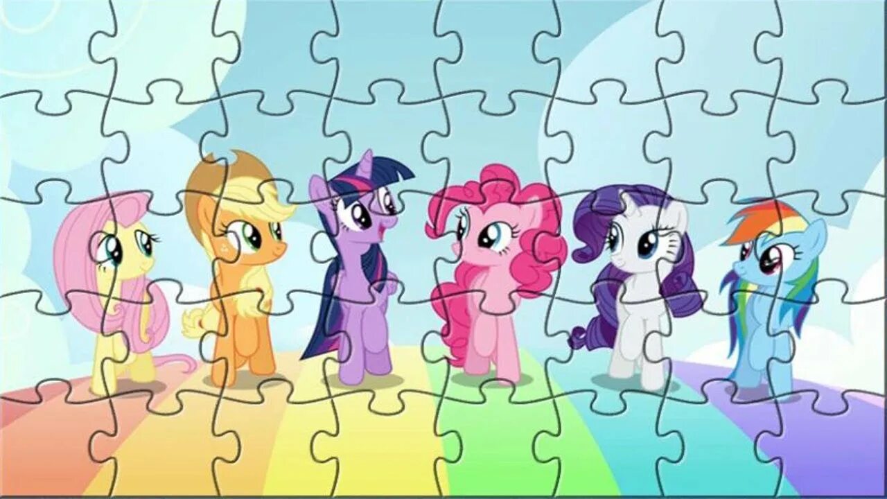 MLP FiM:Mane 6 Wallpaper My little pony wallpaper, Pony, My little pony friendsh