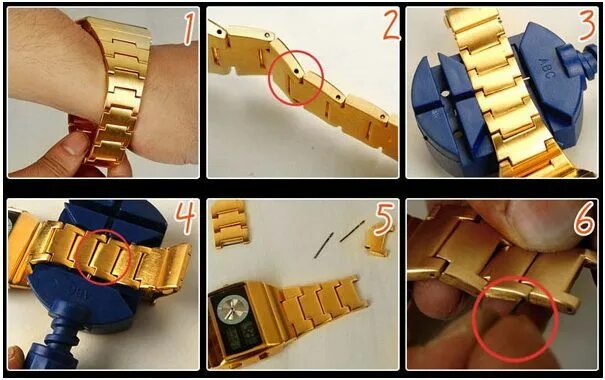 Как разобрать ремешок часов фирмы casio