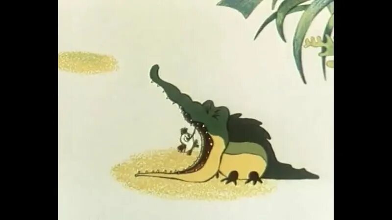 Про крокодила и птичку. Союзмультфильм 1976 птичка Тари.