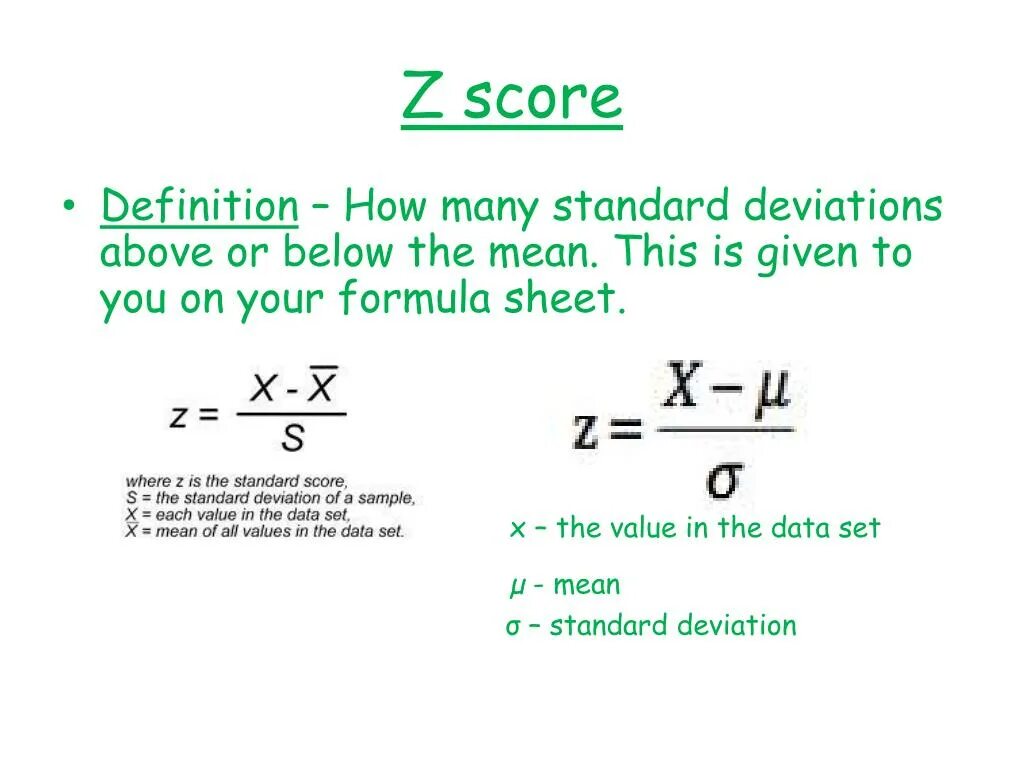 Given scores