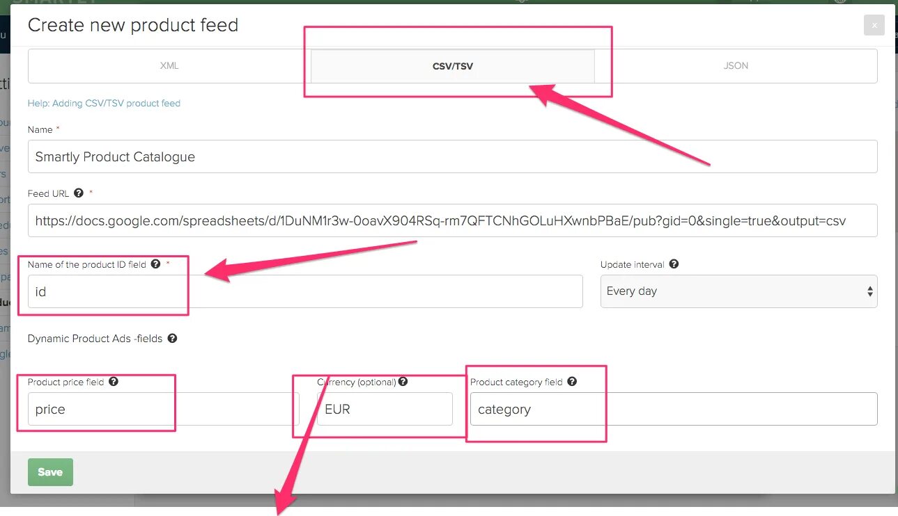 Create csv. Create csv