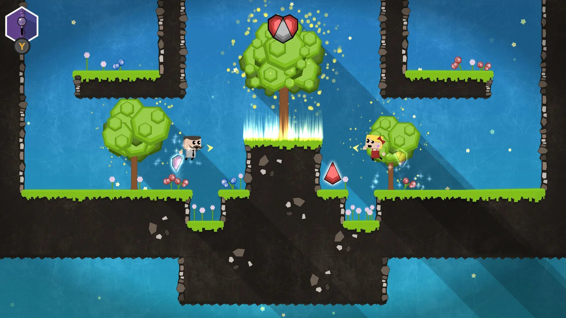 Changing together игра. Игра together. together игра головоломка. together игра на двоих. игра 2d команда нескольких квадратов с глазами.