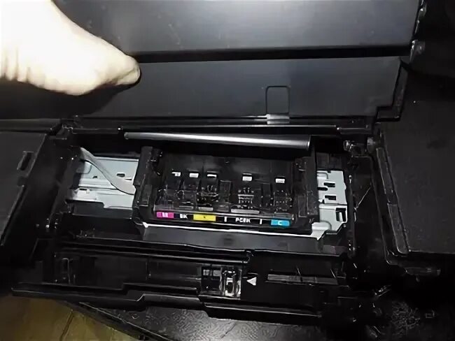 Canon не видит картриджа