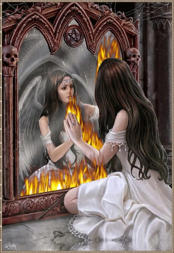 Рыжая ведьма с крыльями. Меру демон. Anne stokes ангел. Девушка и призрак парня. Женщина видит демонов.