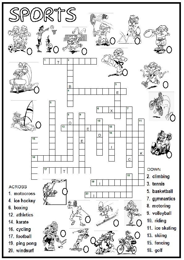 Sport 4 класс английский. Кроссворд по английскому языку по теме спорт. Кроссворд на тему спорт на английском. Кроссворд по английскому на тему спорт. Кроссворд по английскому про спорт.