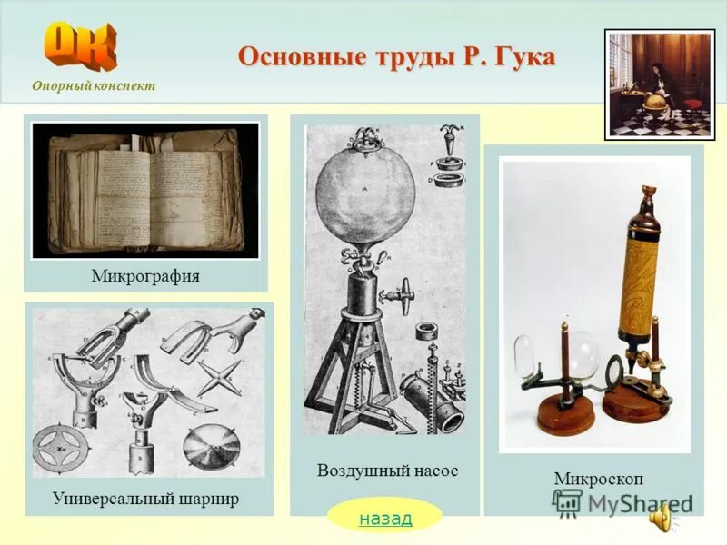 Эксперимент гука. Эксперимент гука