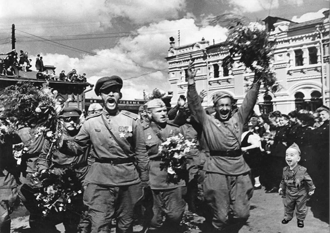 Победа в Великой Отечественной войне 1941-1945. День Победы 1945. 9 Мая 1945 года.