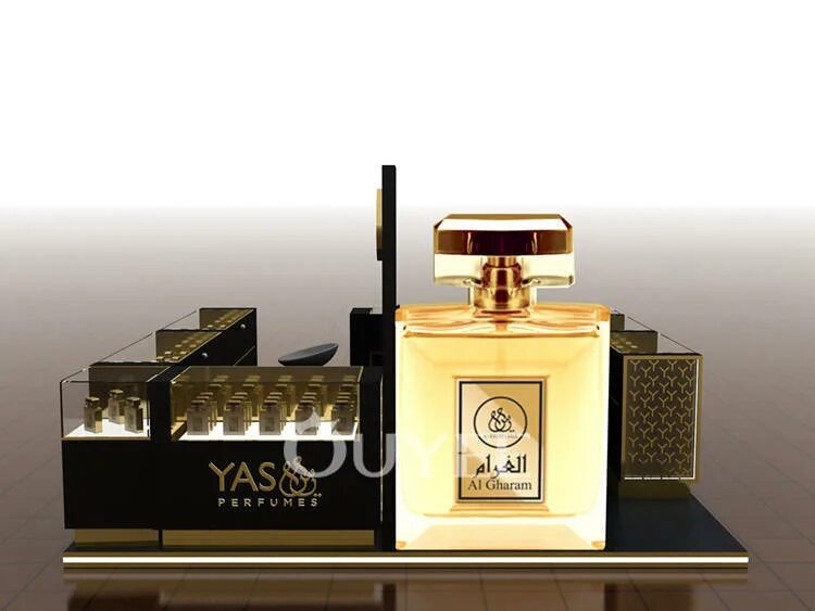 Духи yasi. Духи Kiosk. Прилавок с духами. Perfume Kiosk Showcase Arabia.