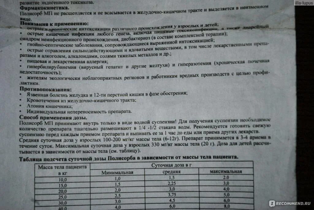 Сколько раз давать полисорб. Полисорб 12г инструкция. Полисорб дозировка для детей.