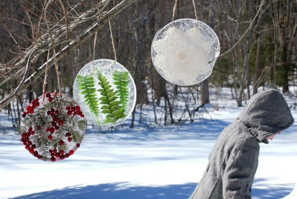 Идеи со снегом