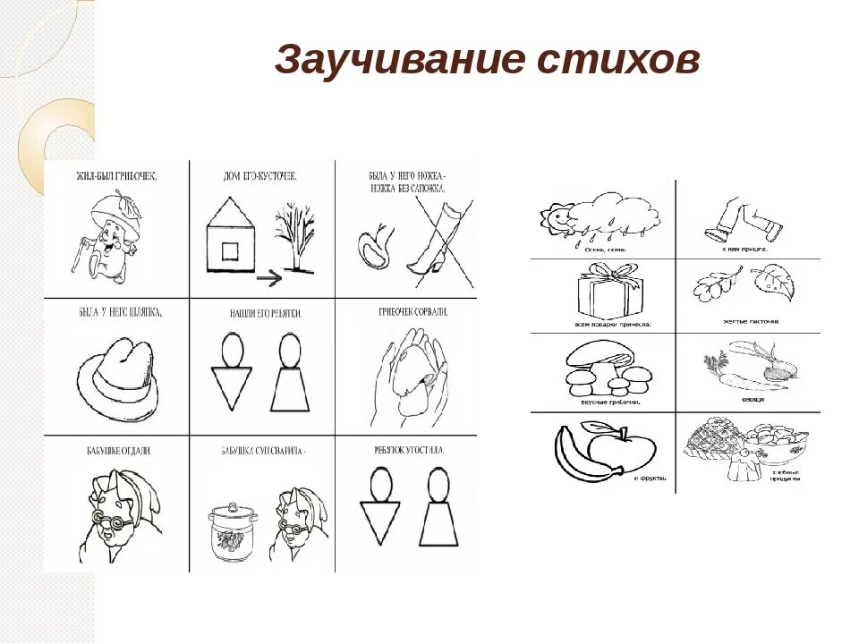 Схема для заучивания стихотворения. Мнемотаблицы для заучивания стихов. Мнемотаблицы для запоминания. Стихи со схемами для заучивания.