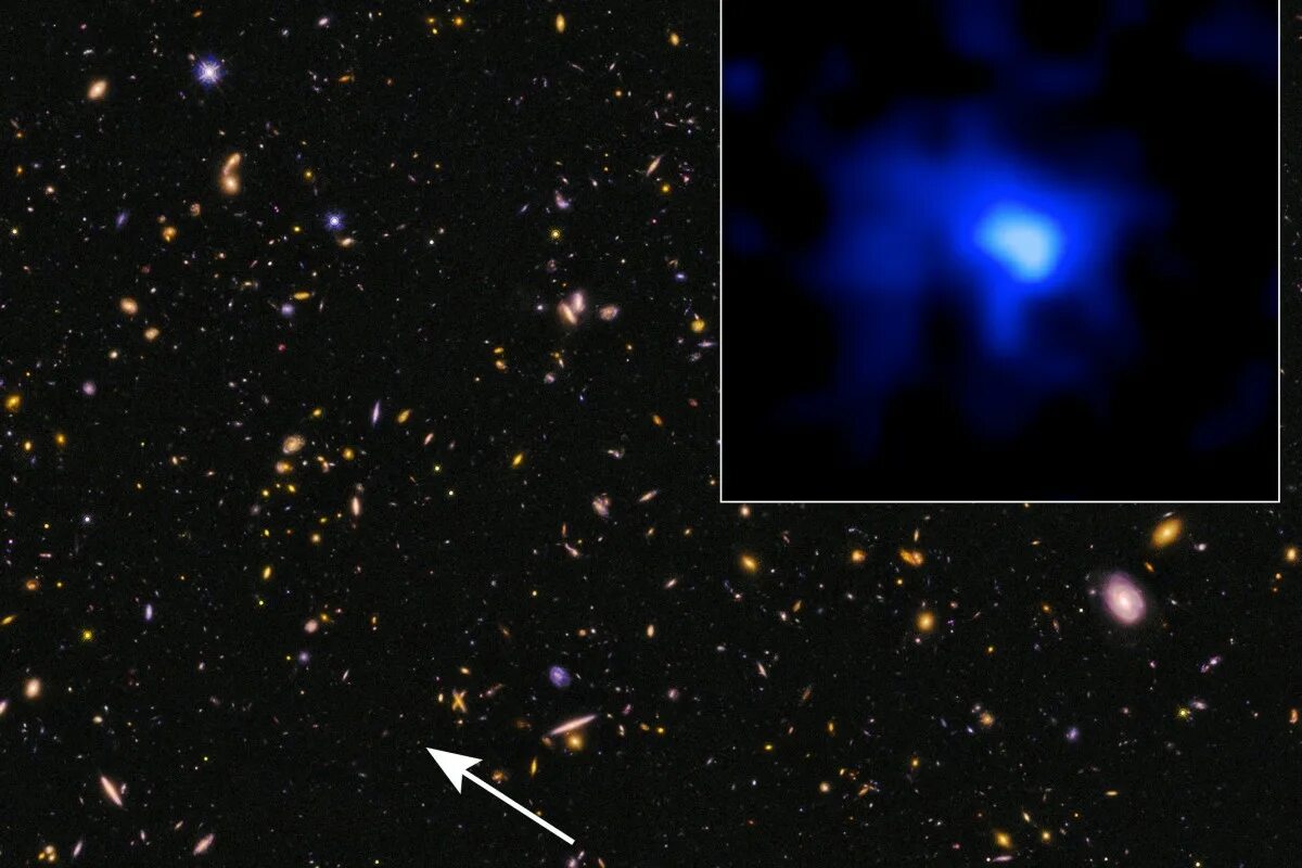 Далекие звезды от земли. Галактика UDFJ-39546284. Самая далёкая Галактика UDFJ-39546284. Самая далекая Галактика от земли. Самая Дальняя звезда.