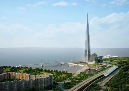 Питер башня лахта