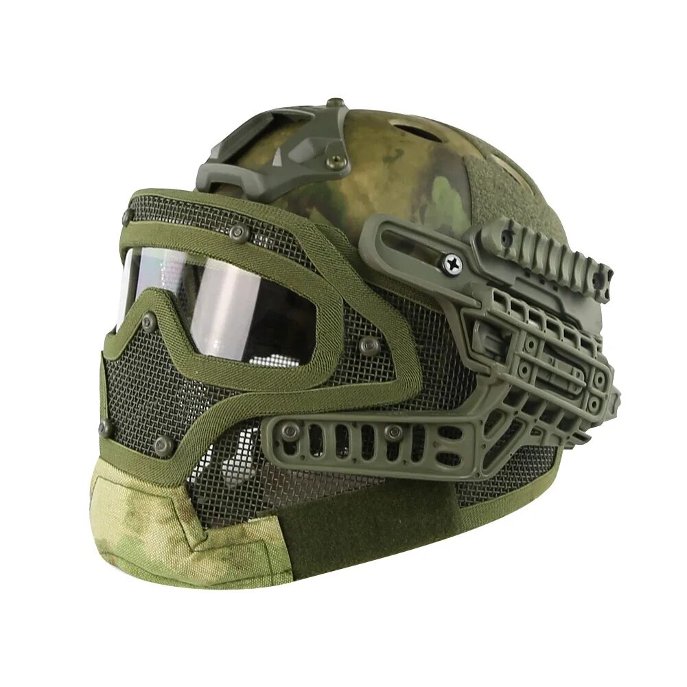 Боевой шлем купить. WOSPORT тактический шлем. Шлем fast PJ С защитной маской (Olive). Tactical Full face шлем. Шлем пластиковый с маской Tactical Full face as-hm0123od-TP.