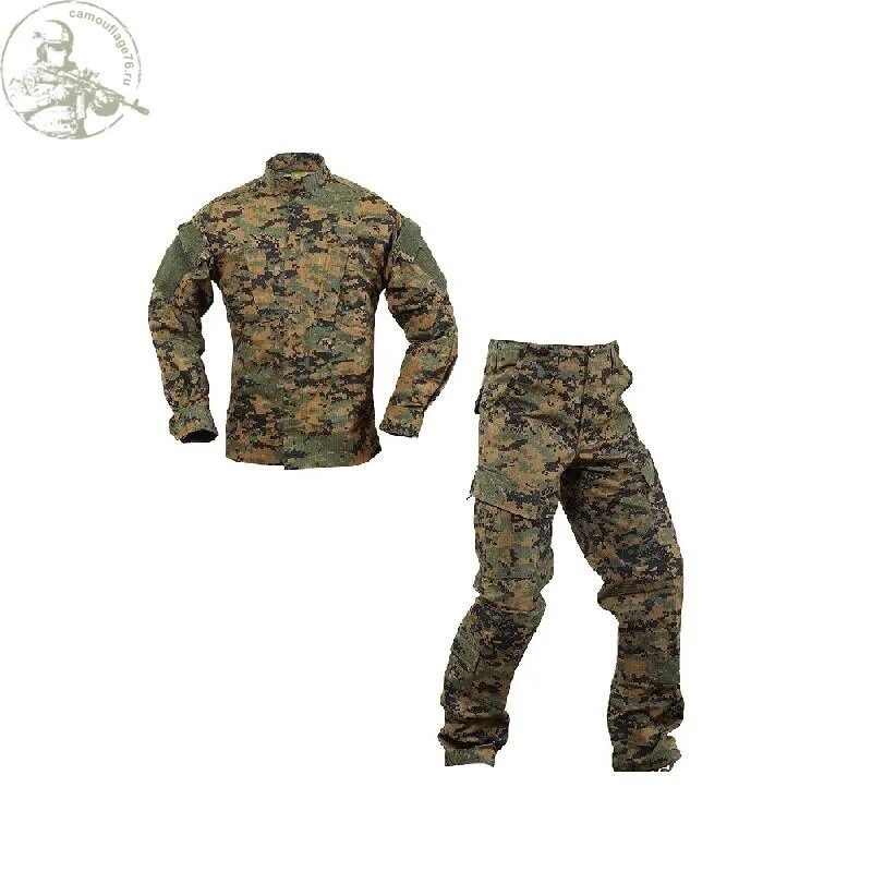 Новая тактическая форма. Костюм Вудлэнд ACU. Вудланд Woodland ACU. Костюм Pentagon ACU Set. Китель MARPAT Woodland.