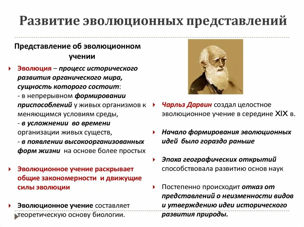 Развитие эволюционных представлений. Происхождение видов развитие эволюционных представлений. Развитие эволюционных представлений 9 класс.