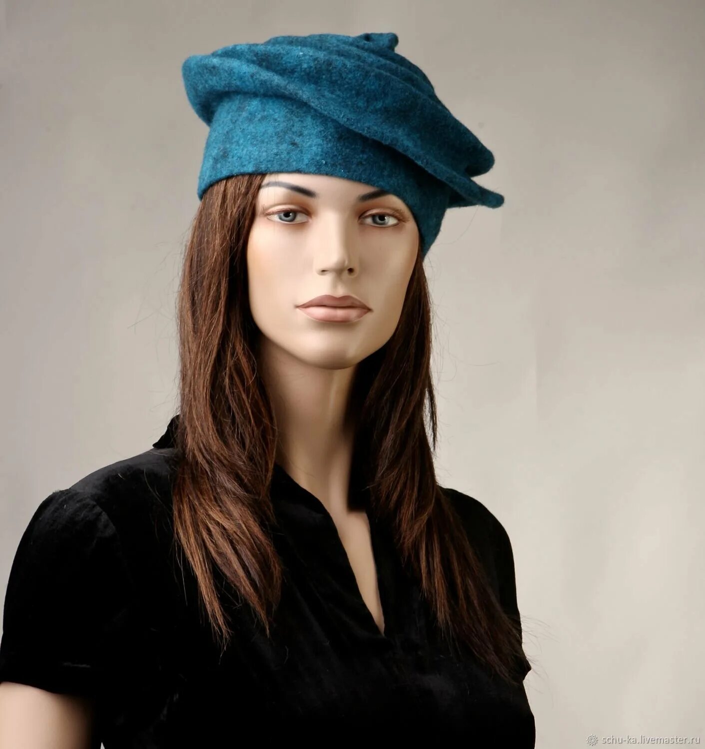 Женские шляпы из шерсти. Шляпки ручной работы. Популярная шляпа