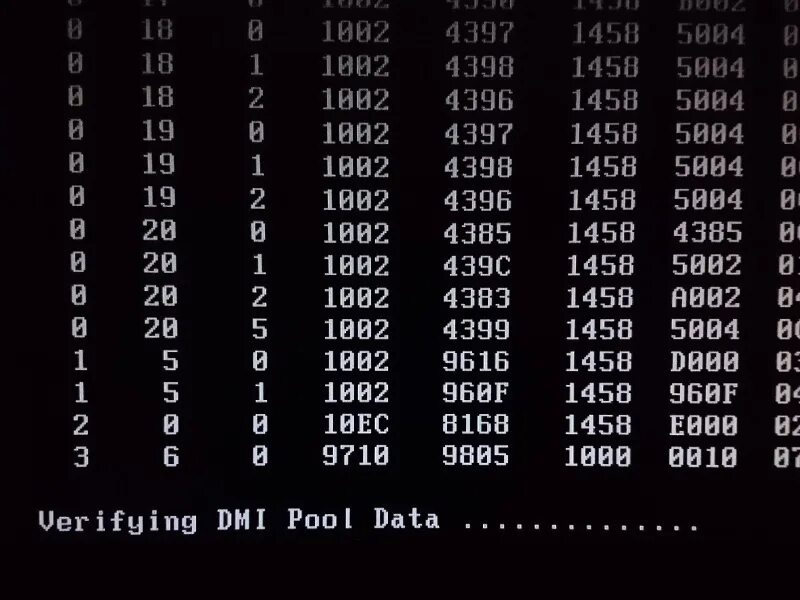 Dmi pool data. Verifying DMI Pool data и дальше не грузит. DMI Pool data что это. Проверка данных пула DMI. Verifying DMI Pool data и дальше.