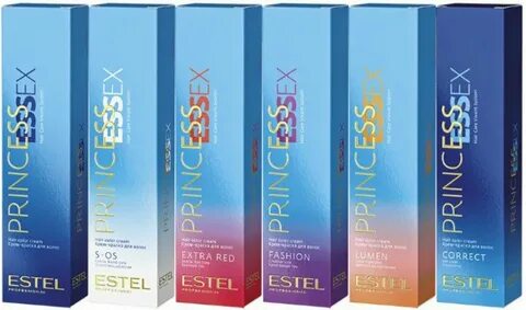 окрашивание волос estel princess