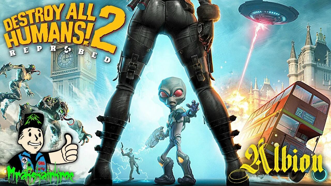 Destroy all Humans 2. Destroy all Humans 2 reprobed Natalya. Destroy all Humans 2 UFO.