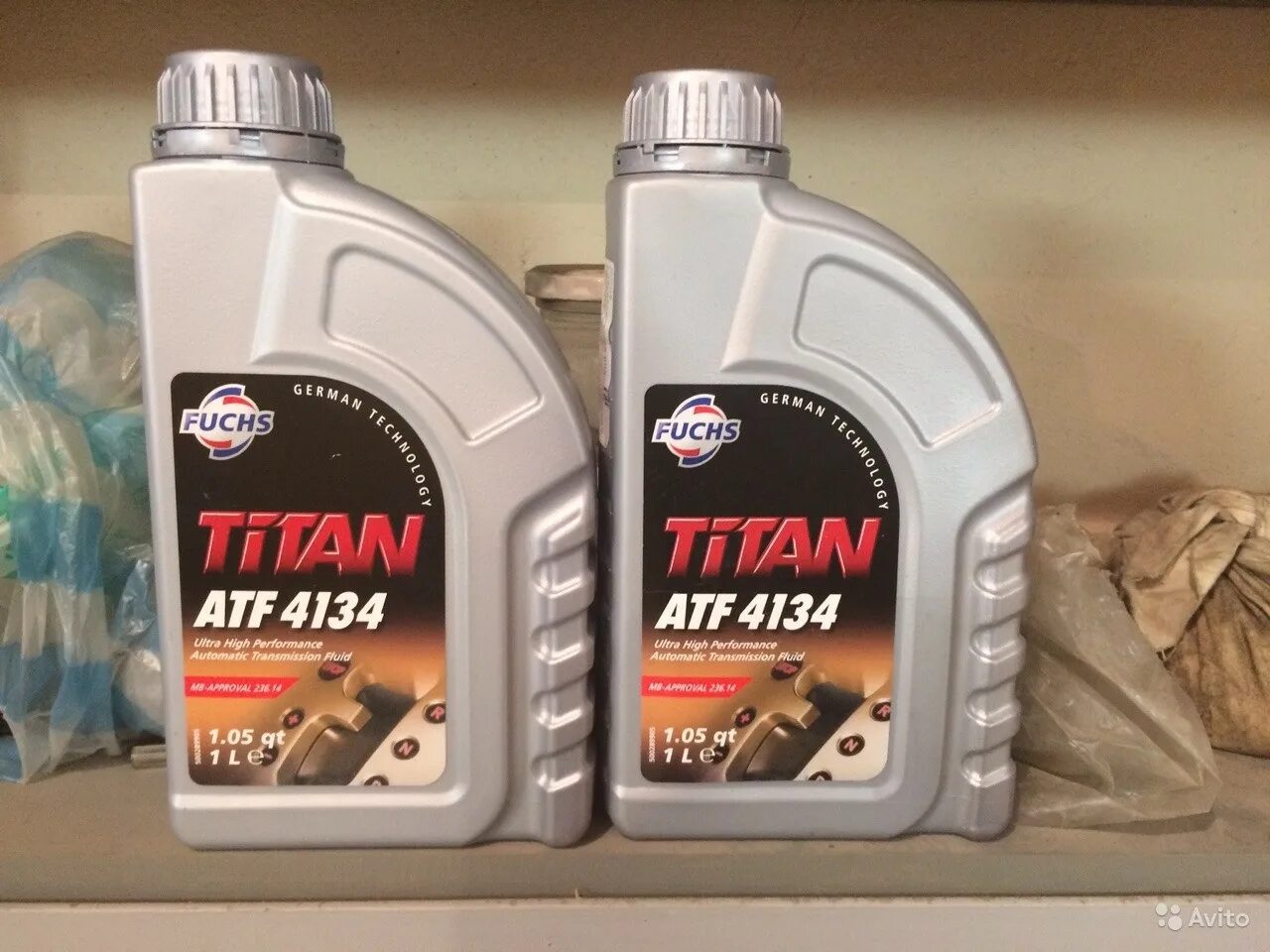 Атф титан. Titan ATF 4134. Titan ATF 4134 1 литр. Titan ATF 4134 5 литров. Fuchs Titan ATF 4134.