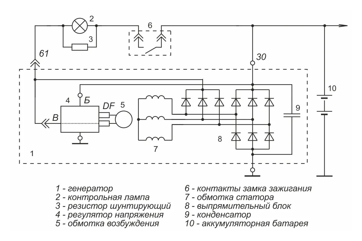 Регулятор напряжения 1702.3702-02. Реле регулятор 1702—3702—01. Регулятор напряжения ВАЗ схема электрическая принципиальная. Схема соединений генератора 37.3701. Регулятор напряжения генератора автомобиля