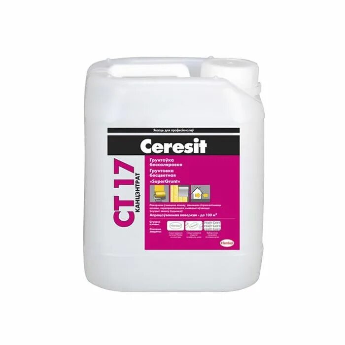 Грунтовка ceresit ct17 10. Грунтовка ceresit ct17 10