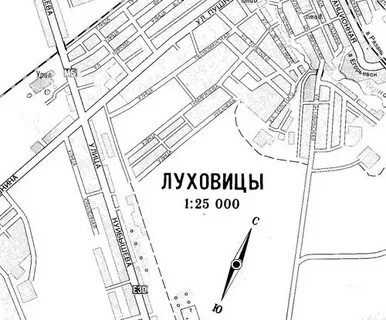 Город луховицы на карте