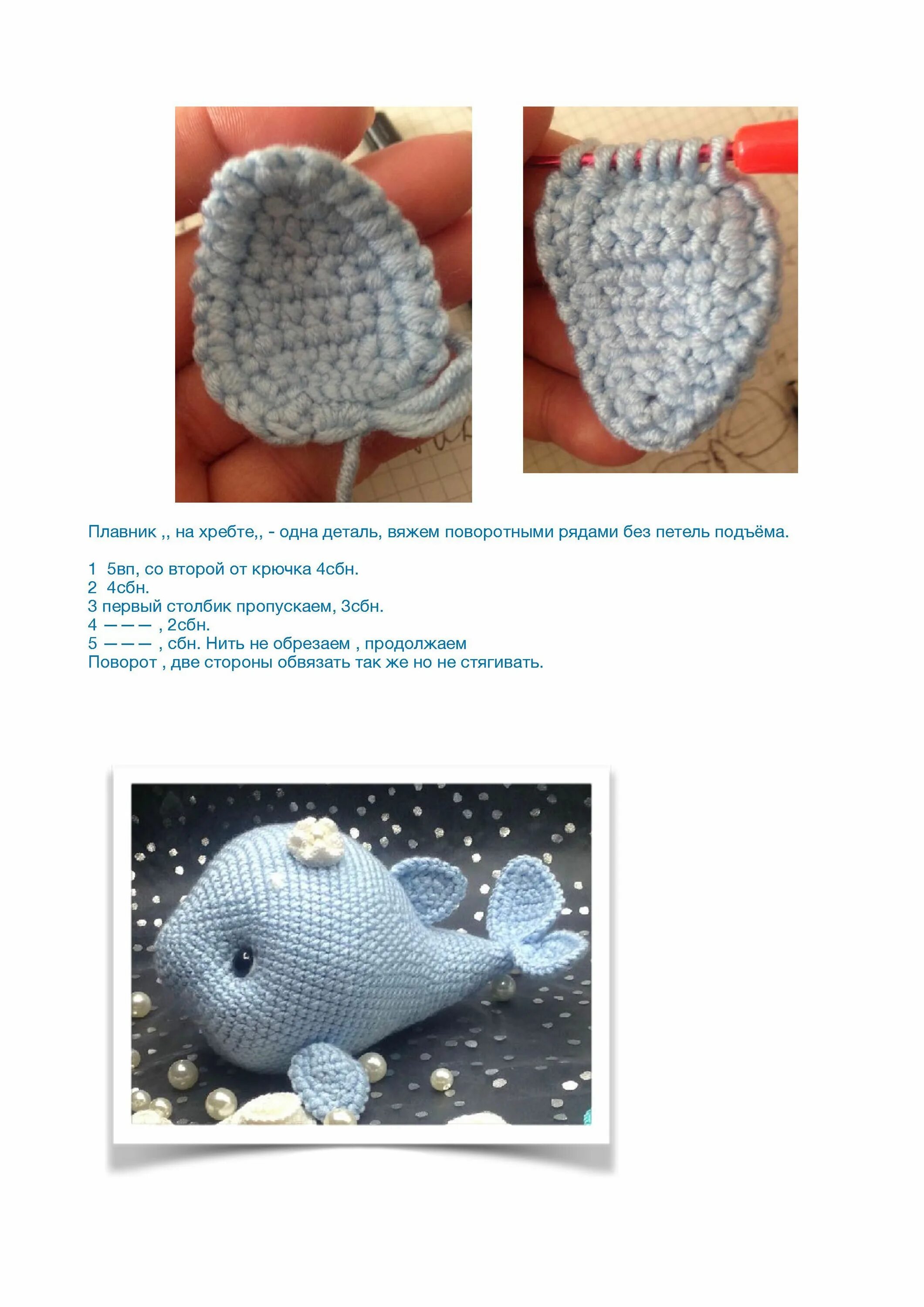 СИНИЙ КИТ. OK.RU Crochet doll clothes free pattern, Crochet doll clothes, Croche