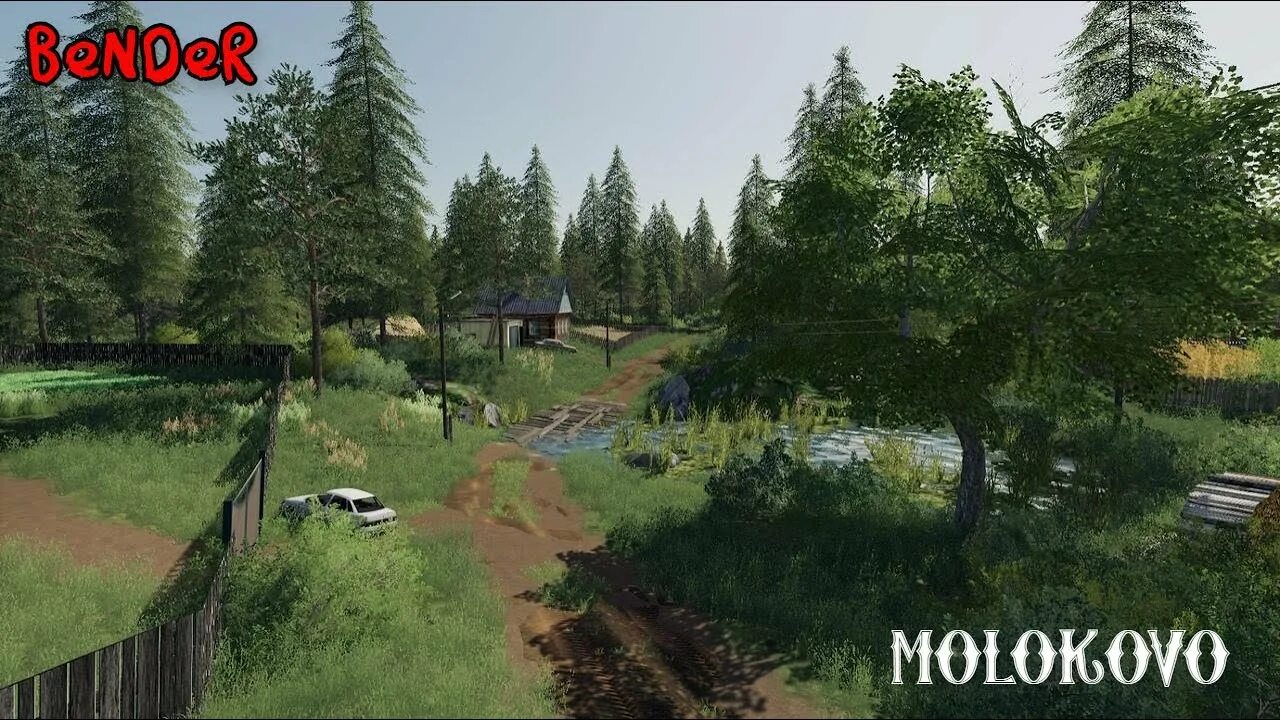 Мод на карту деревня фс 19