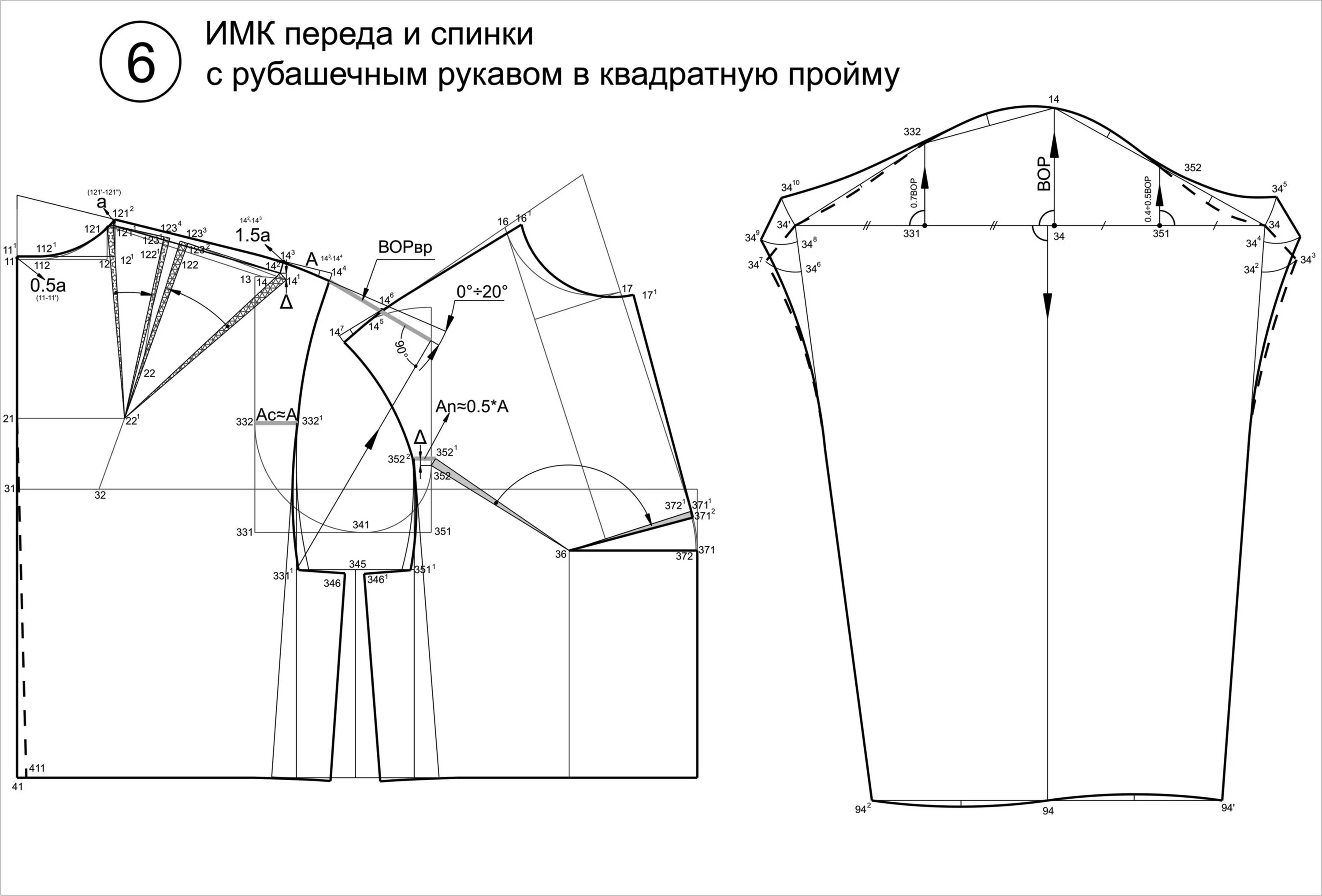 Сшить рукав рубашки. Чертеж цельнокроеного рукава с ластовицей. Построение рубашечного рукава на пройме. Моделирование цельнокроеного рукава на основе втачного рукава. Выкройка рубашка оверсайз со спущенным рукавом.