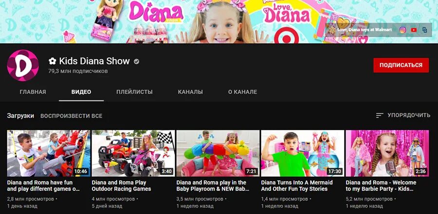 Включи шоу подписчиков. Kids Diana show сколько подписчиков. У кого больше всего подписчиков на канале. Самый большой по подписчикам в ютубе детский канал. Алиса на каком канале больше всего подписчиков.