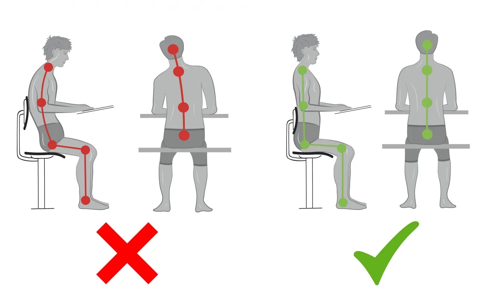 Как правильно сидеть мужчине. Правильная осанка у человека. Осанка рисунок. Осанка сидя. Правильная осанка скелет.