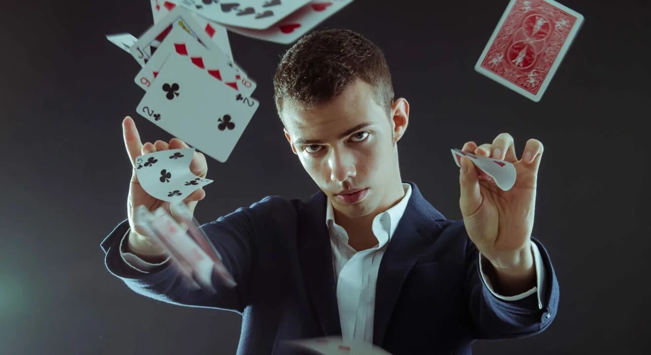 Card tricks. Card magic trick. magician cards. magician smith. doing magic tricks.