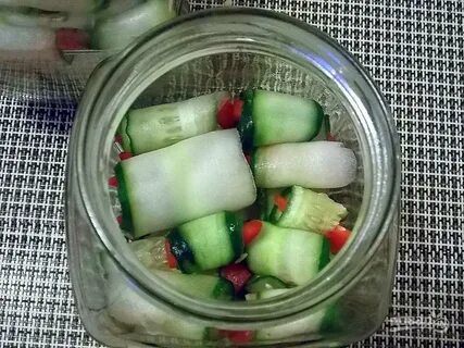 Рецепт салата тещин язык с огурцами