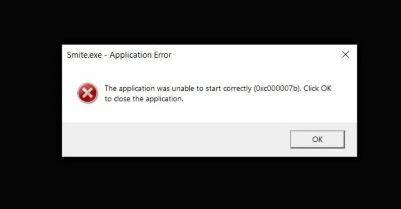 Application error 3 0000065432