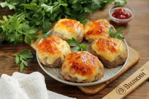 Котлета мясная запеченная