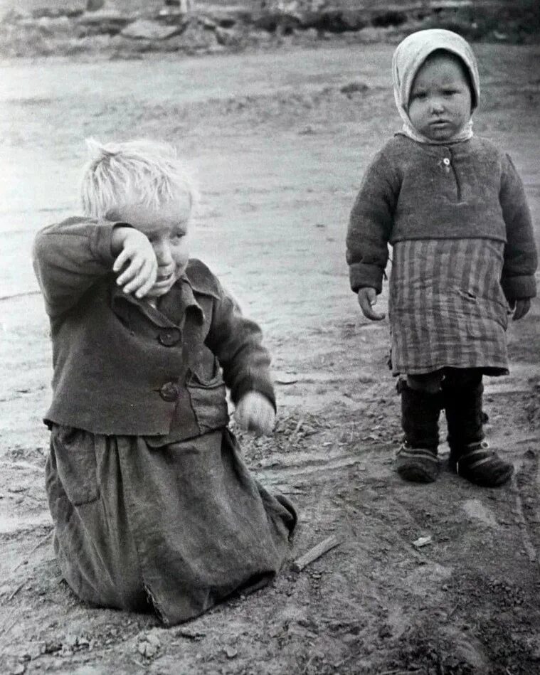 Фото детей во время войны