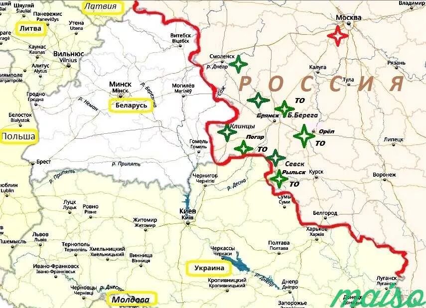 Москва брянск граница с украиной. Погар Брянская область на карте. Погар Брянская область граница. Брянская область граница с Украиной. Погар Брянская область на карте с границами.