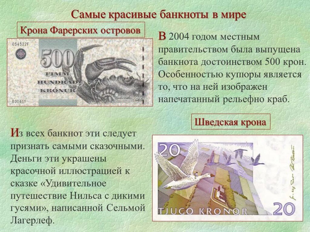 Какие страны выпустили банкноты