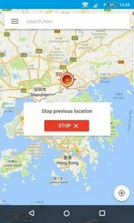 Подмена gps