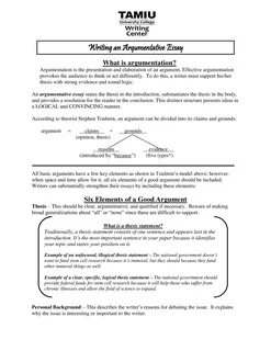 How to create a Writing Argumentative Essay? 