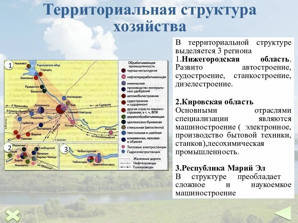 Территориально отраслевая экономика. Территориальная структура хозяйства Волго Вятского района. Волго-Вятский район территориальная структура хозяйства района. Территориальная структура хозяйства района ЦЭР. Волго Вятский район хозяйство района.