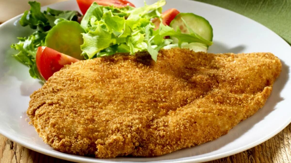 Шницель без панировки. Milanesa. Escalope Milanese.. Австрийский шницель. Шницель тайп 1.