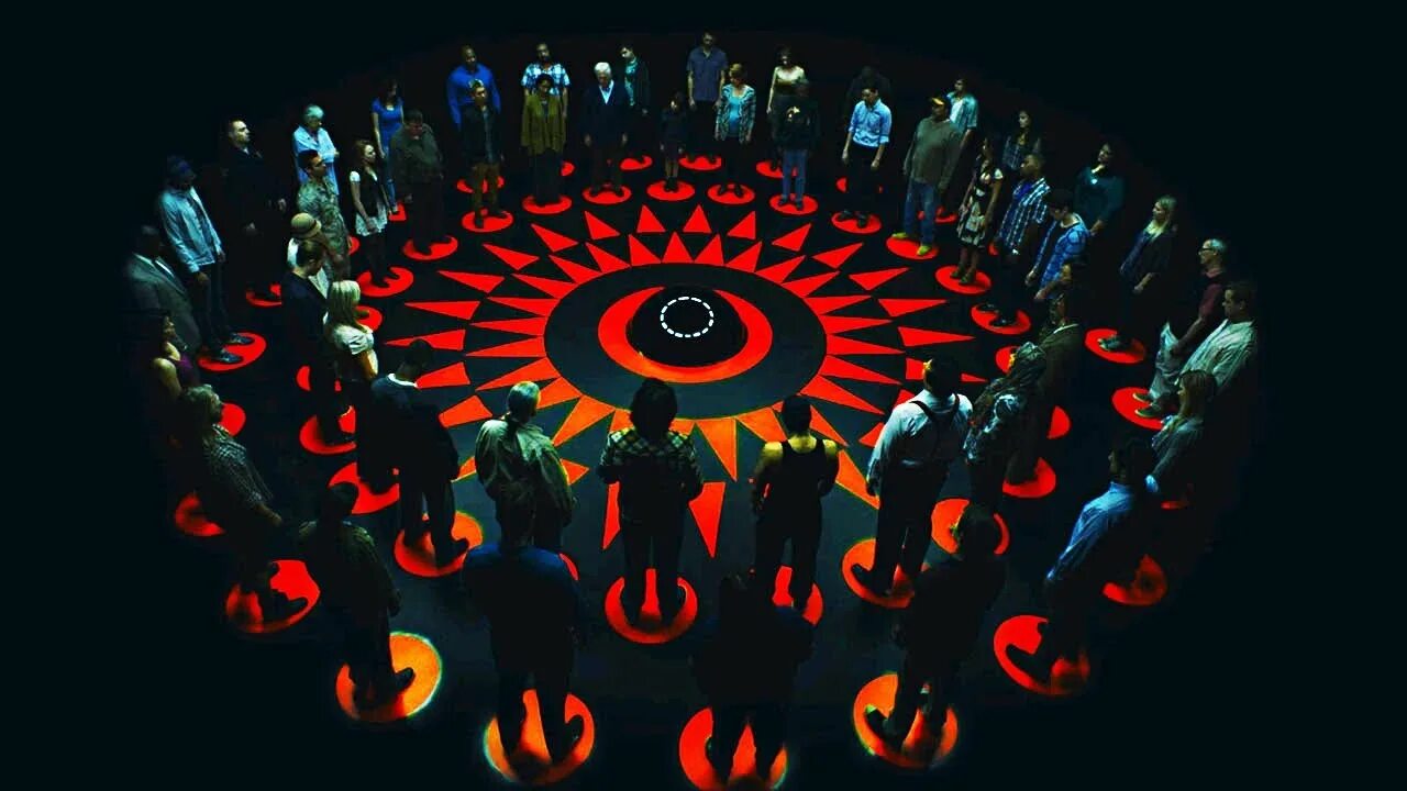 Inside the circle. Inside the circle