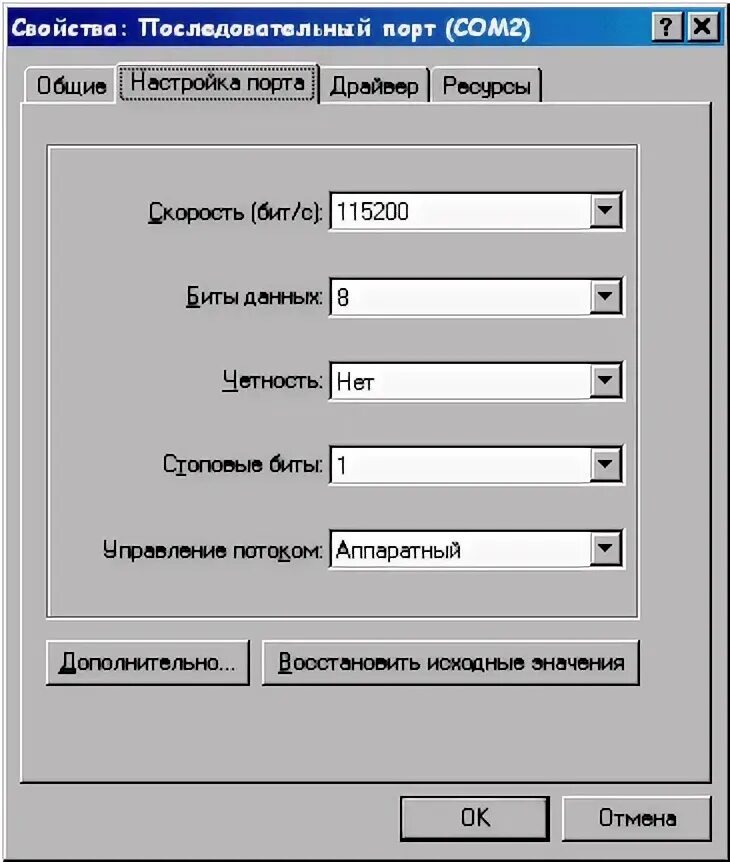 Настройки com. Настройка последовательного порта. Настройки порта. Настройки параметры порта. Параметры com портов.