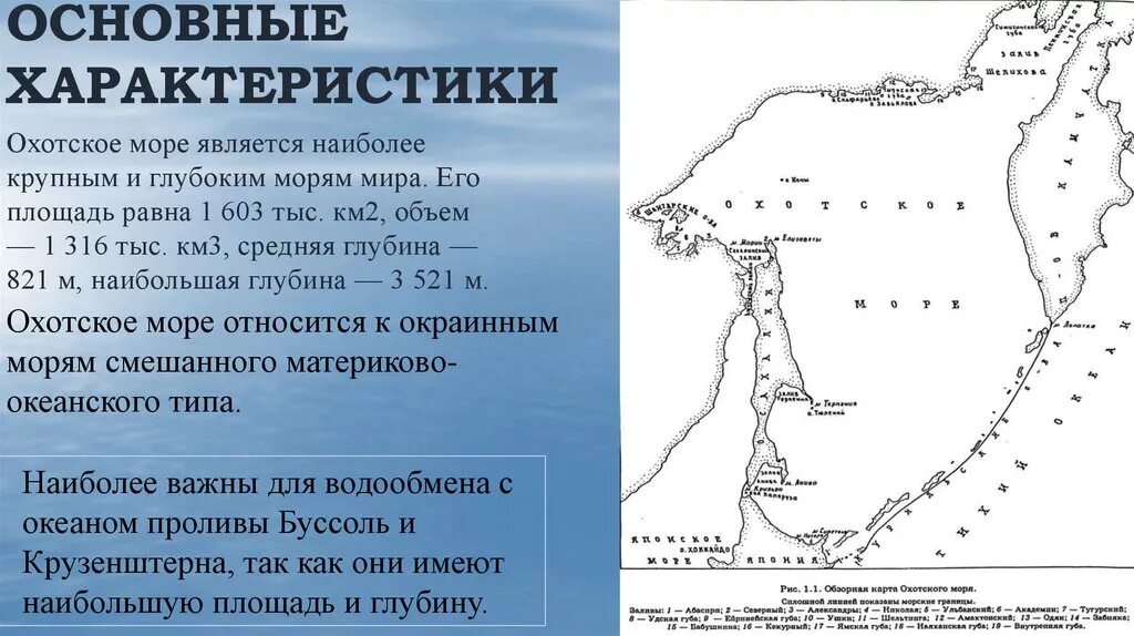 Средняя глубина Охотского моря. Характеристика Охотского моря. Особенности Охотского моря. Сообщение о Охотском море.