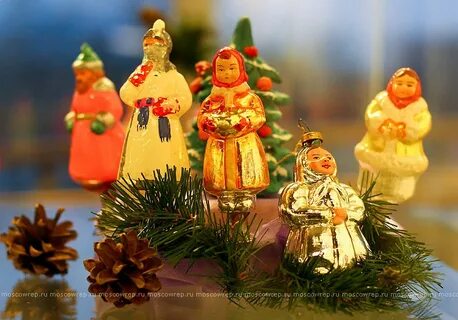 История советских елочных игрушек