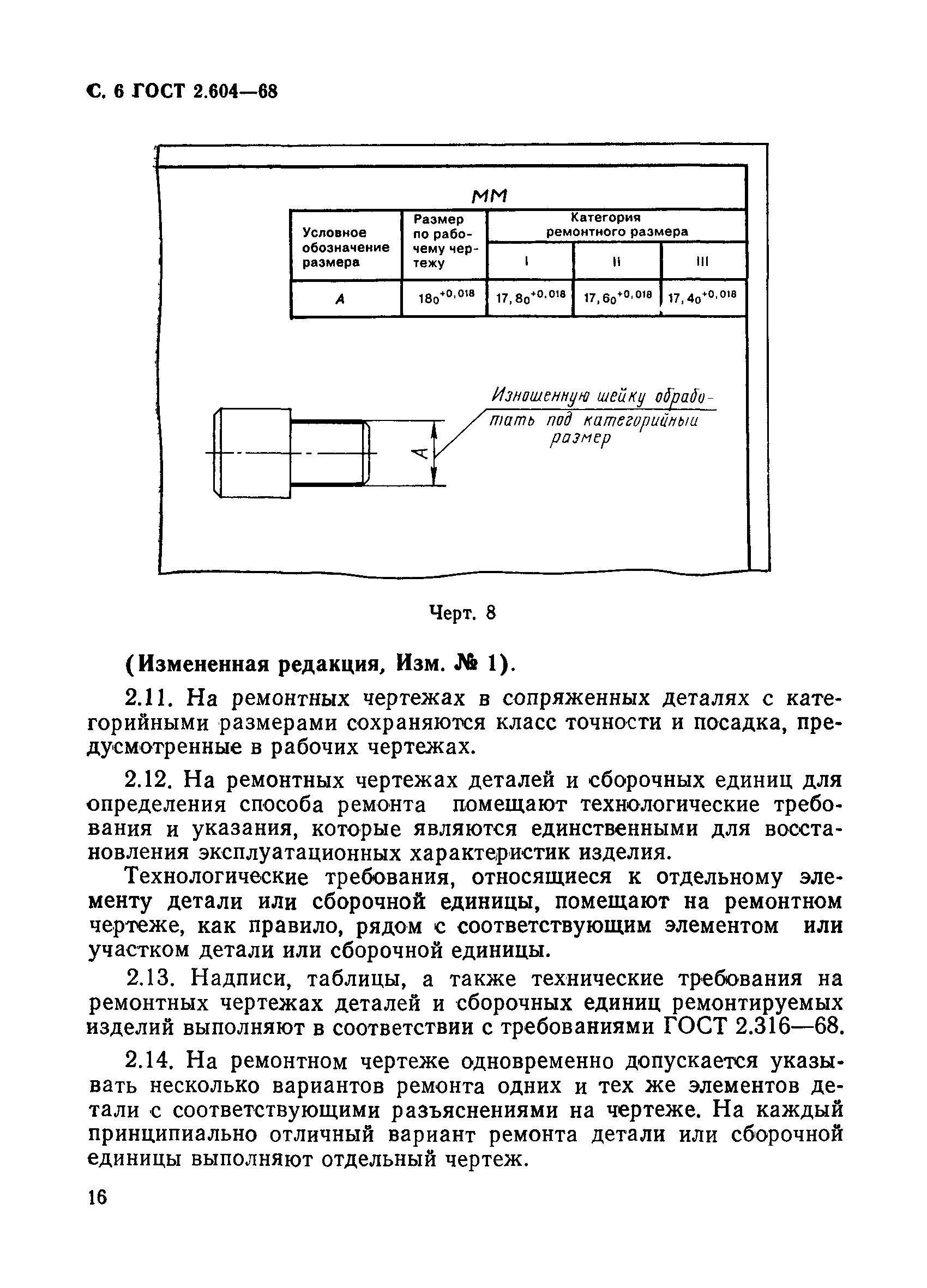 Требования ремонтной документации. ГОСТ 2.604-68. Ремонтный чертеж ГОСТ. Требования к ремонтным чертежам. Пример ремонтного чертежа.