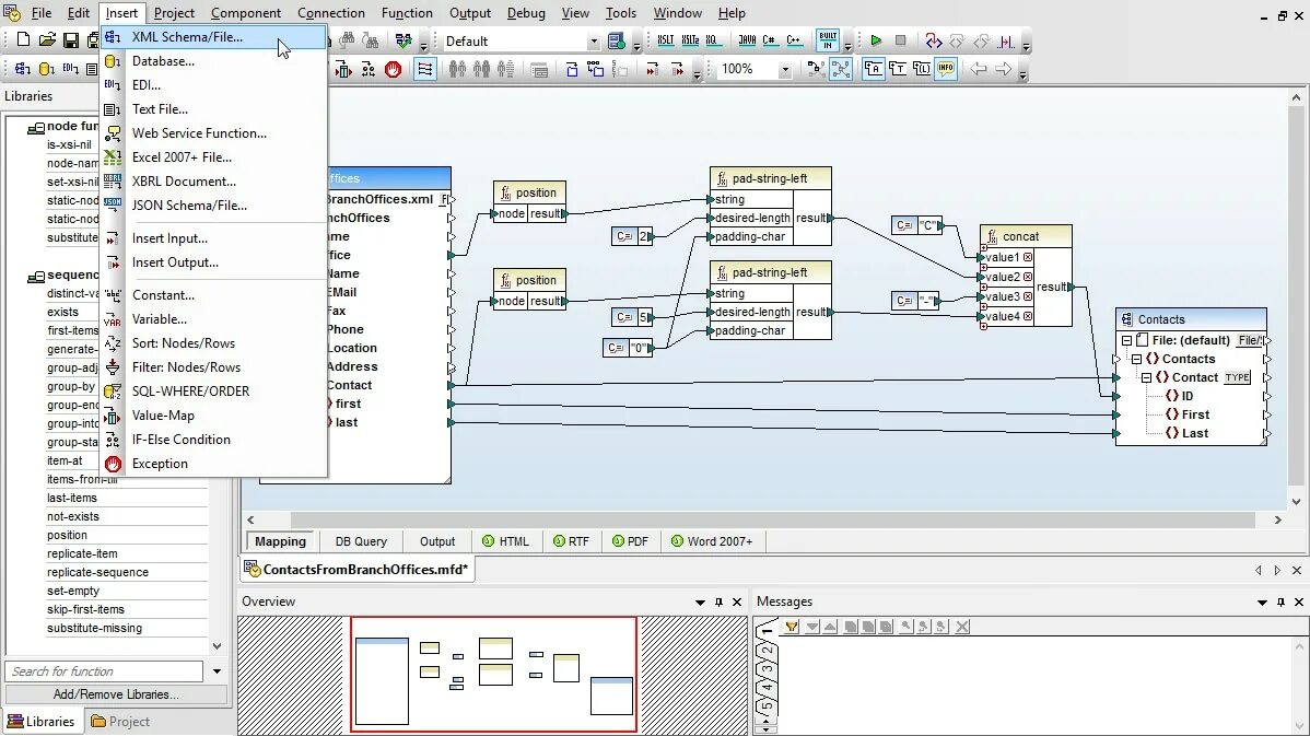Xml mapping. Маппинг xml. altova mapforce. altova umodel. маппинг базы данных.